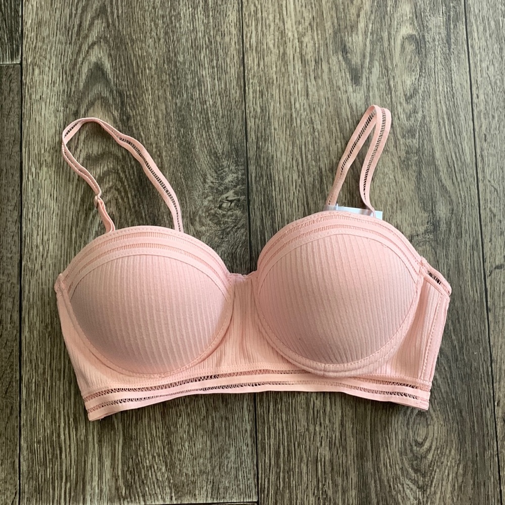 Pink Push Up Bra